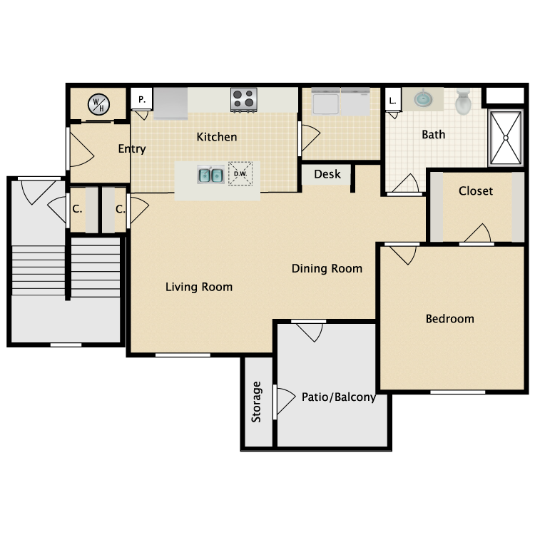 Floor plan image of Carpi