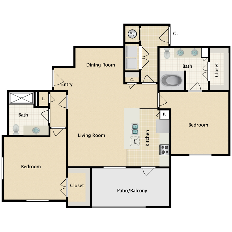 Floor plan image of Livorno