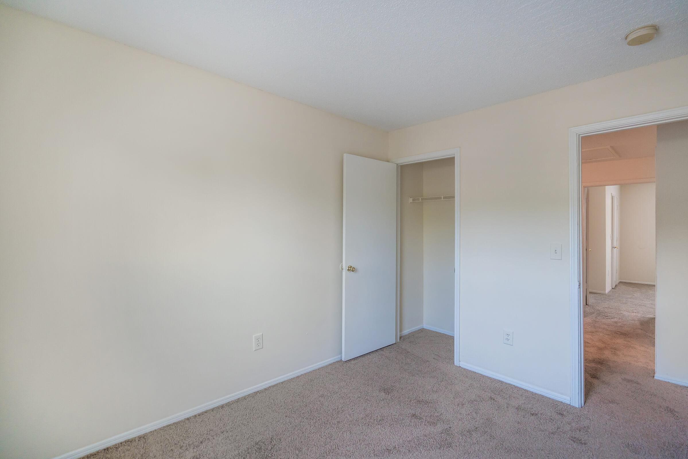 cozy bedroom here at Willow Pointe