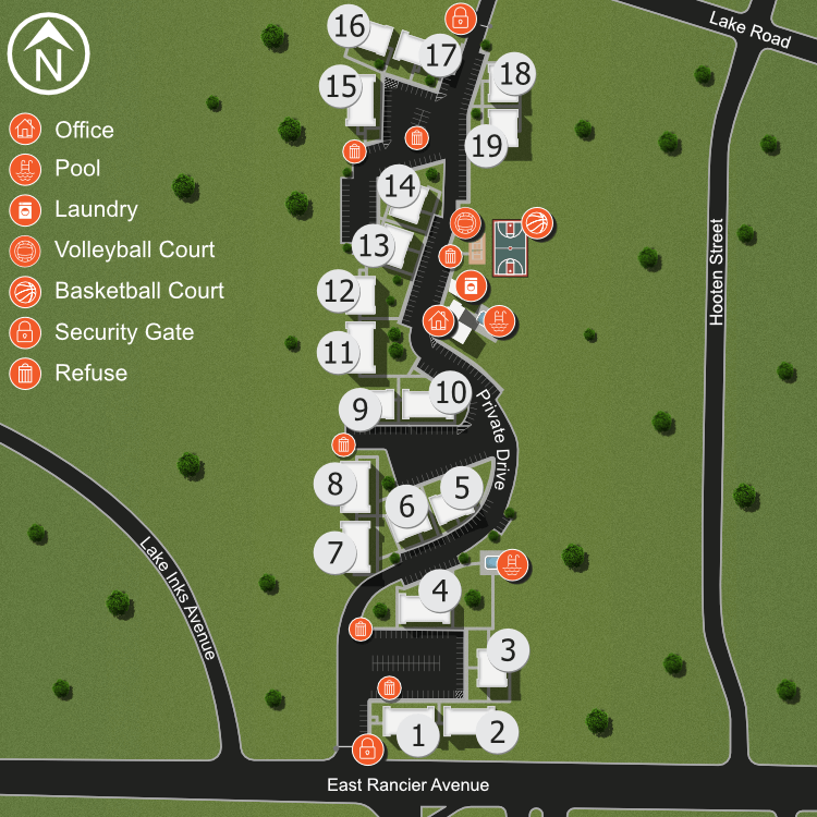 We make every effort to make our website accessible to anybody, especially those with disabilities. If you have question in terms of the relative location of an amenity or apartment home, please give us a call.
