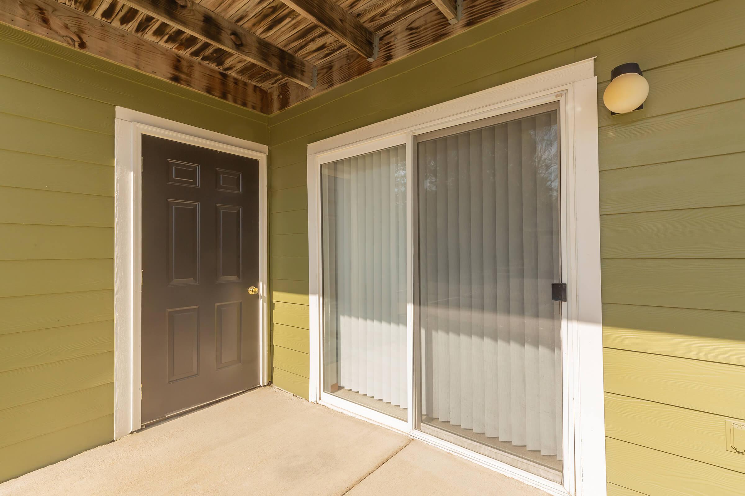 a door with a window