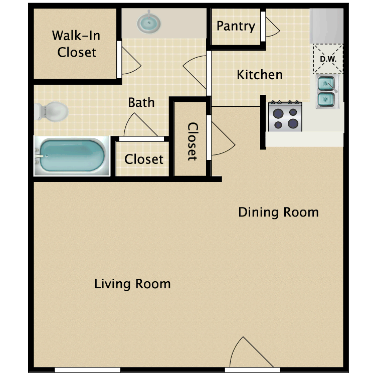Floor plan image of The Belmont