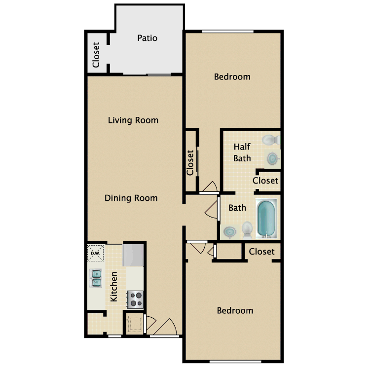 Floor plan image of The Derby