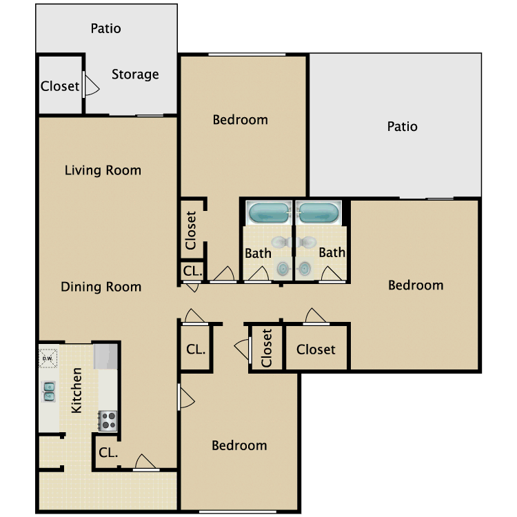 Floor plan image of The Fairmont