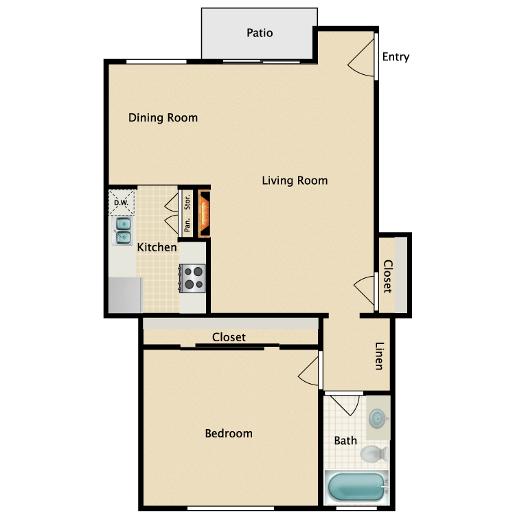 Floor plan image of Plan A