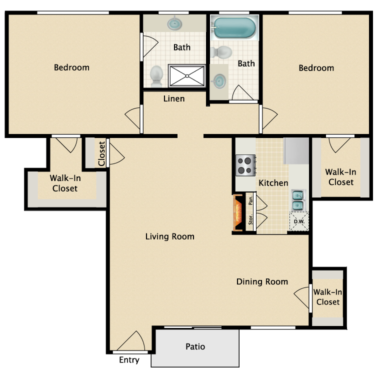 Floor plan image of Plan H