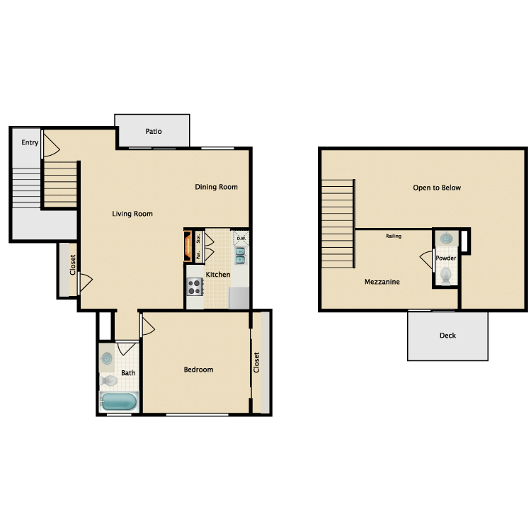 Floor plan image of Plan M