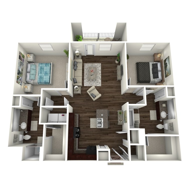 Floor plan image of B2