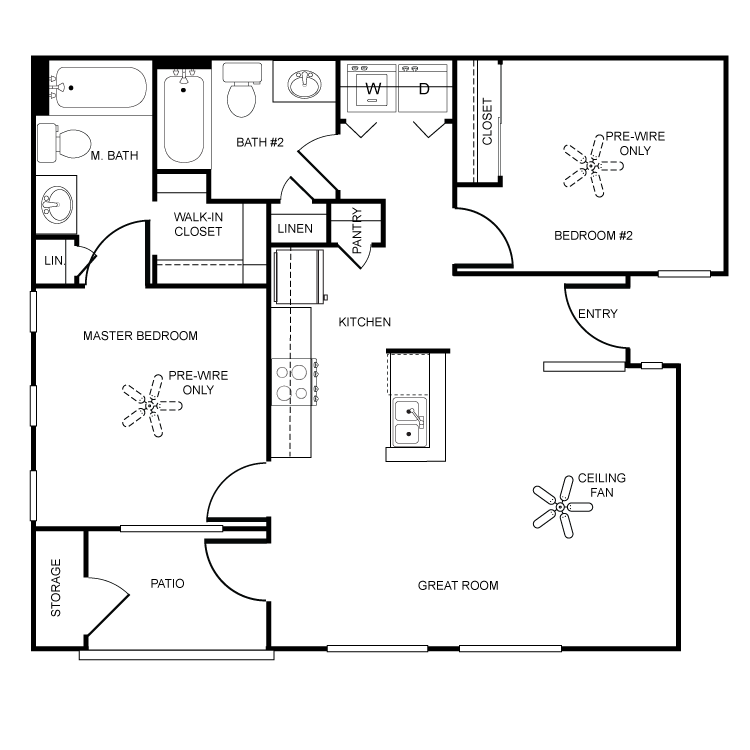 Floor plan image of Hermosa