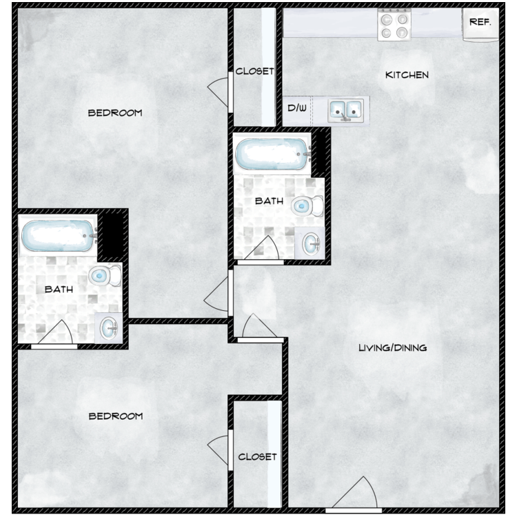 Floor plan image of 910