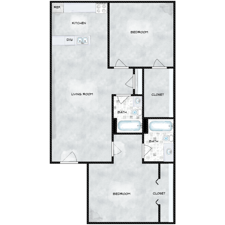 Floor plan image of 982