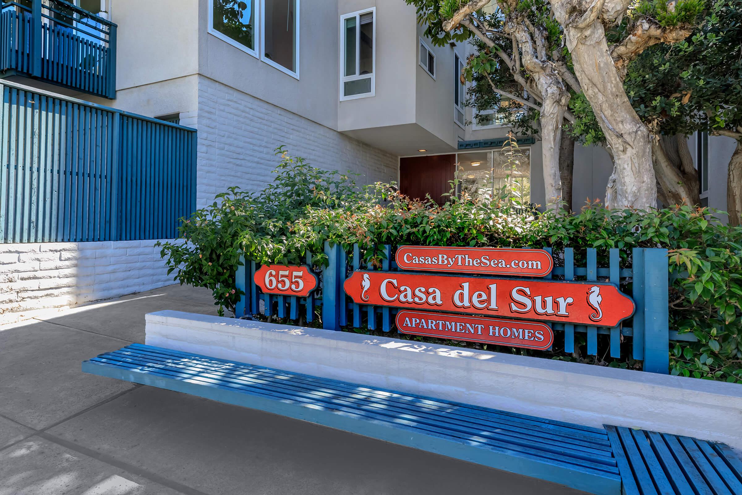 Welcome home to Casa Del Sur in San Diego, California