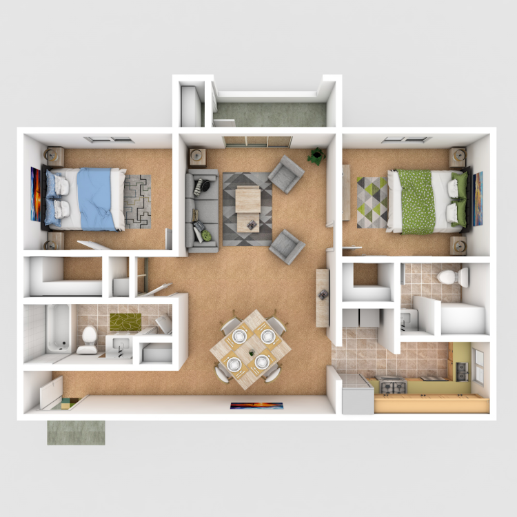 Floor plan image of The Parker
