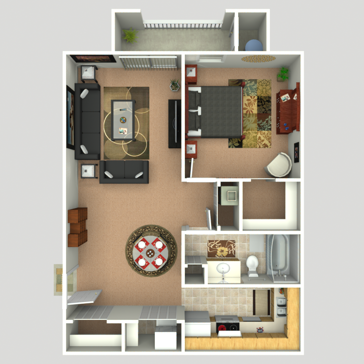Floor plan image of The Bentley