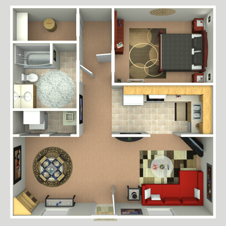 Floor plan image of The Gibson