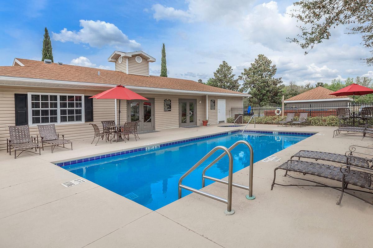 Have fun in our shimmering swimming pool at Lakeland Landing in Lakeland, FL.