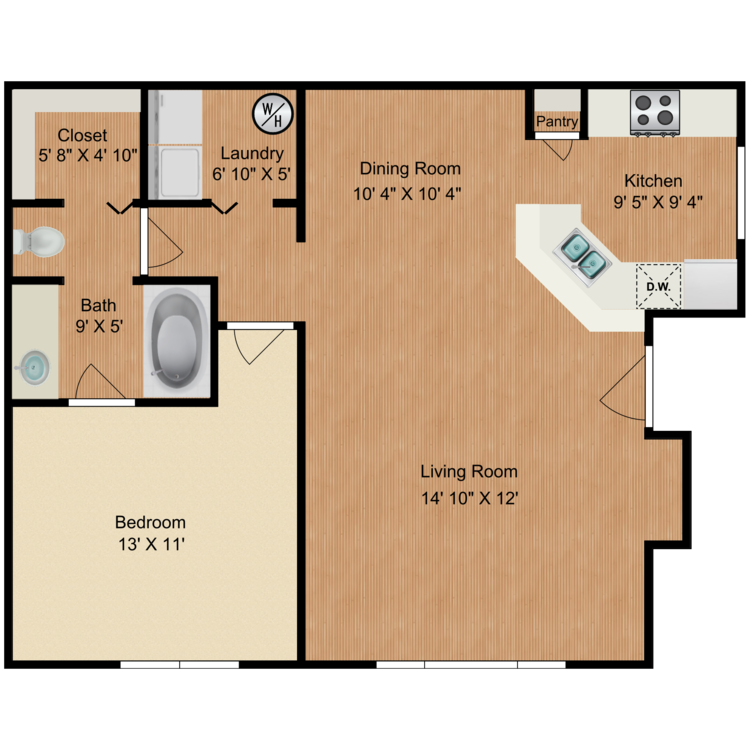 Floor plan image of The Forsythe