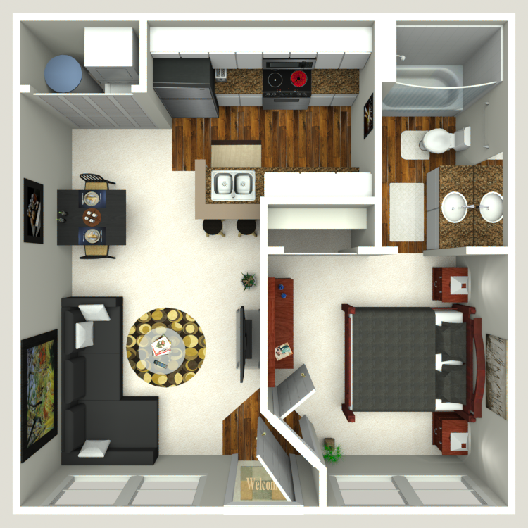 Floor plan image of The Manhattan