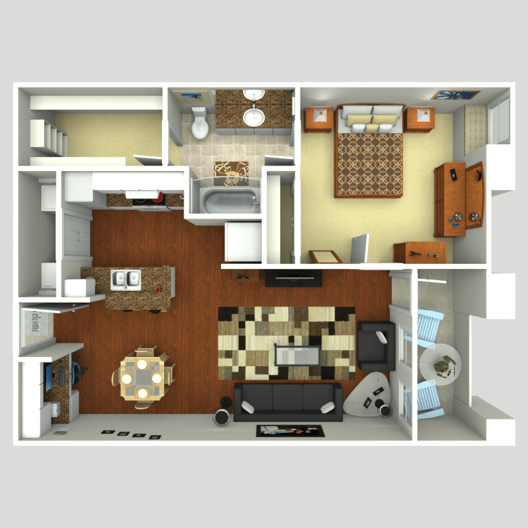 Floor plan image of A1