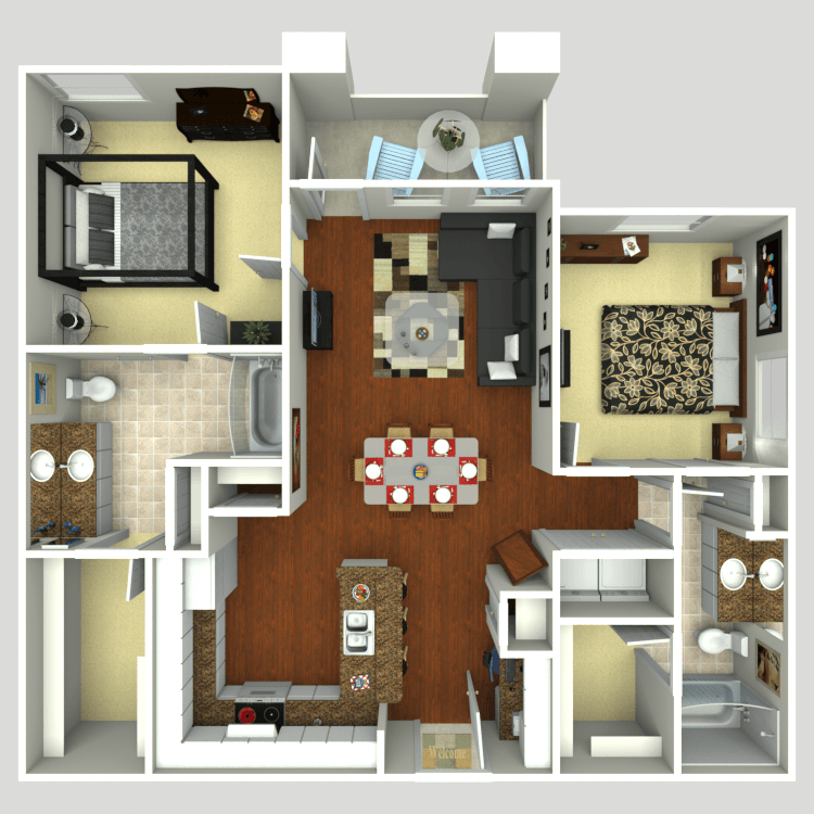 Floor plan image of B1