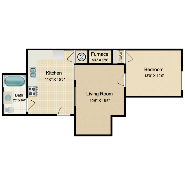 Floor plan image of OT1