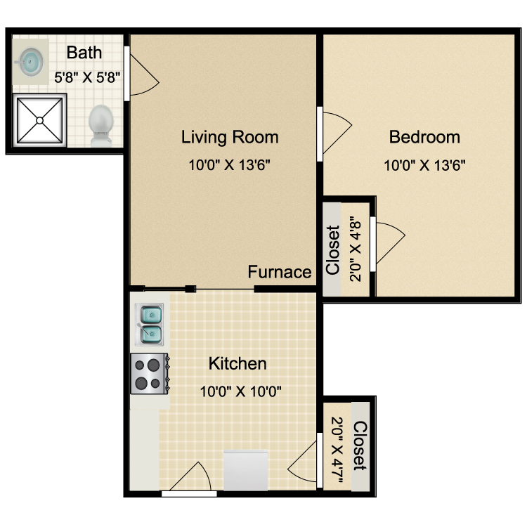 Floor plan image of OT4