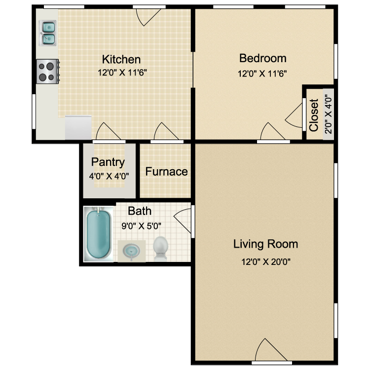 Floor plan image of OT7