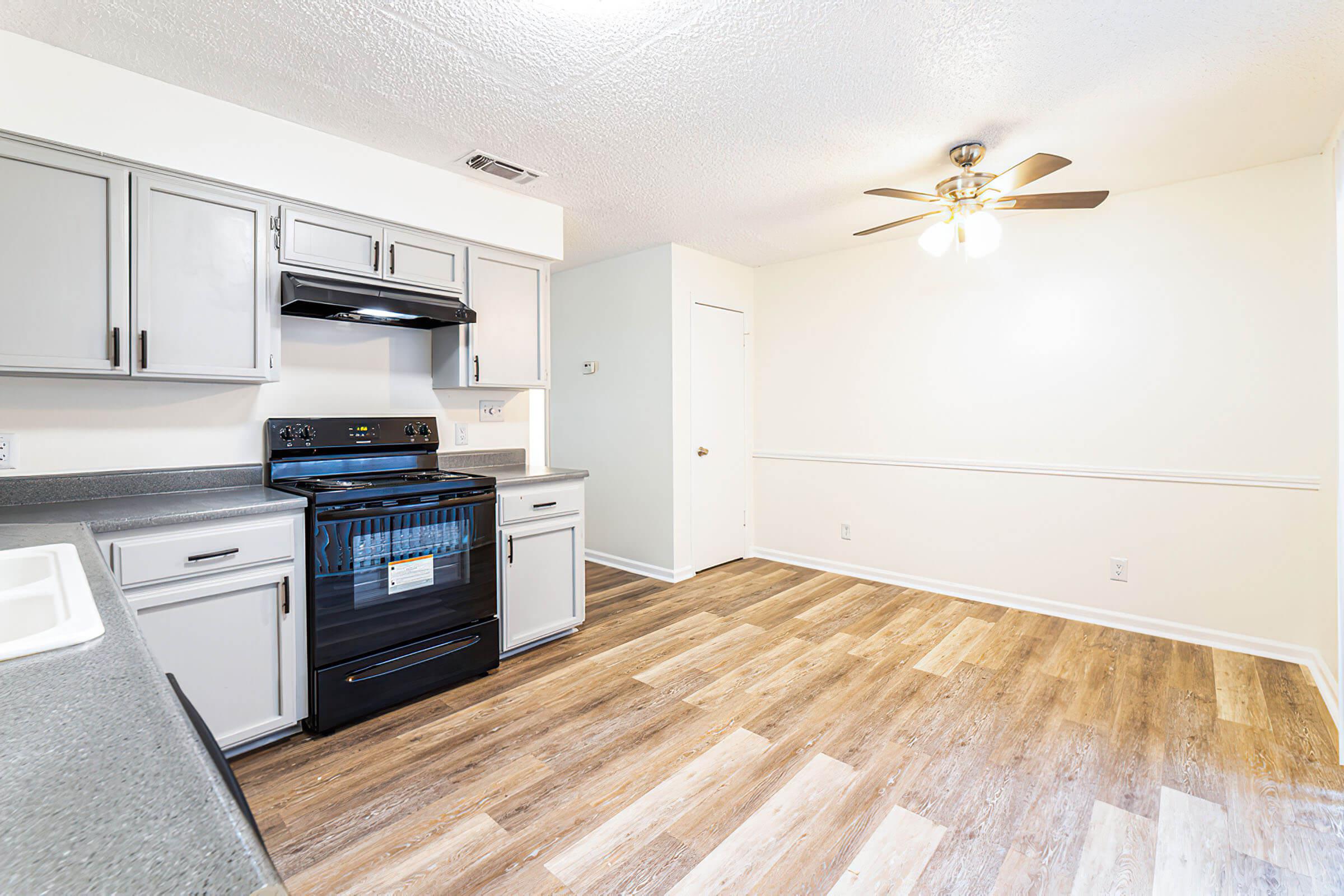 a room filled with furniture and a tv