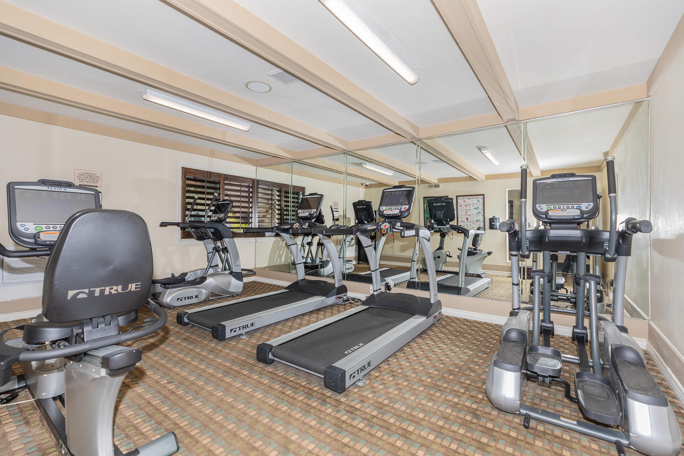 GET FIT AT THE STATE-OF-THE-ART FITNESS CENTER