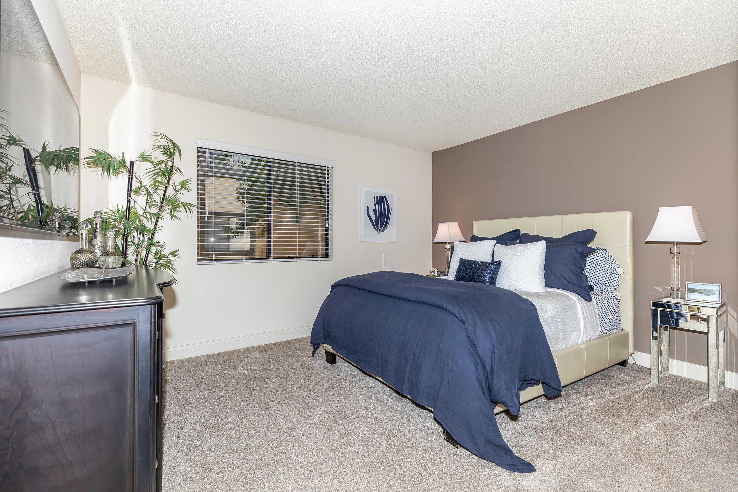 Bedroom filled with furniture