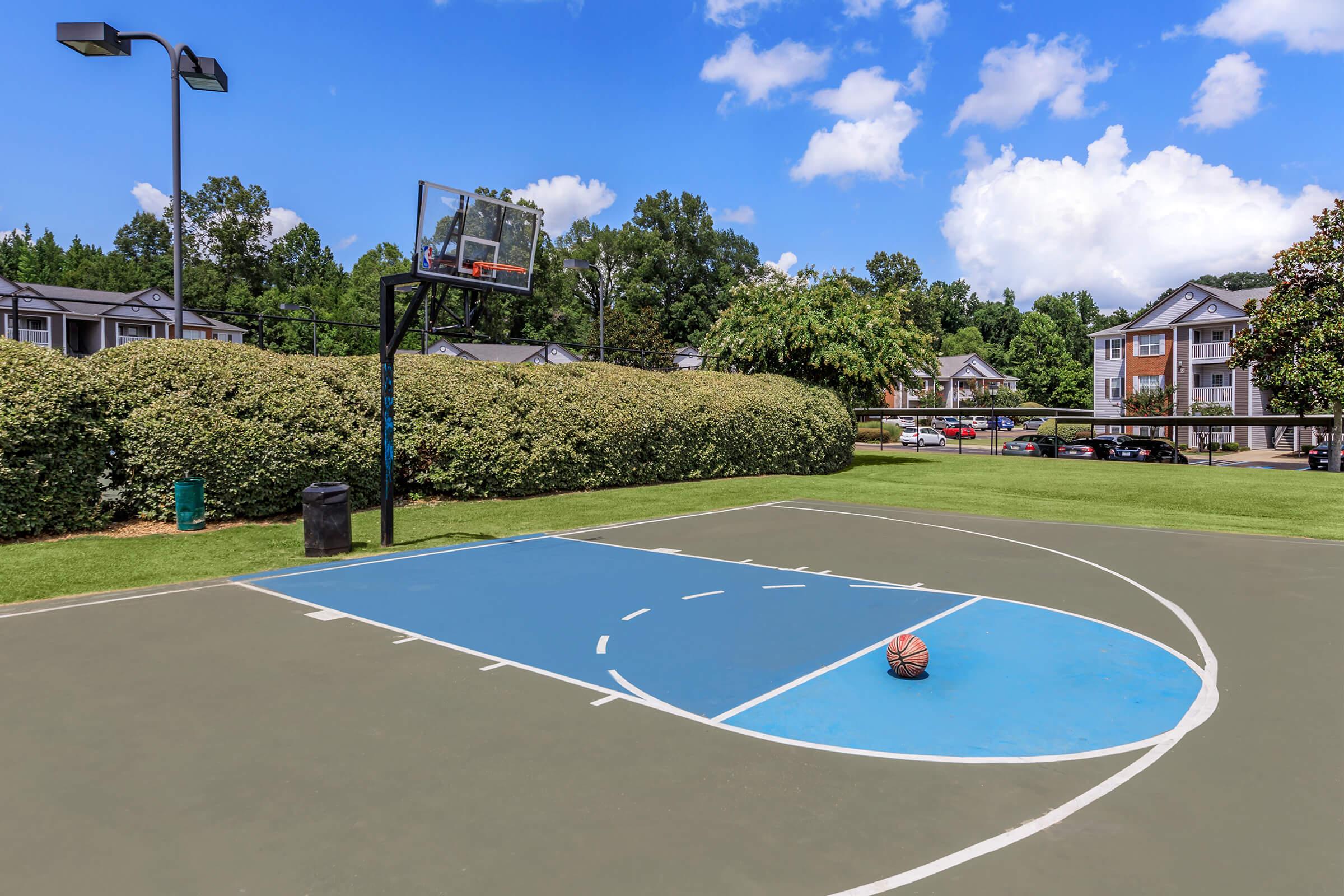 a close up of a basketball game