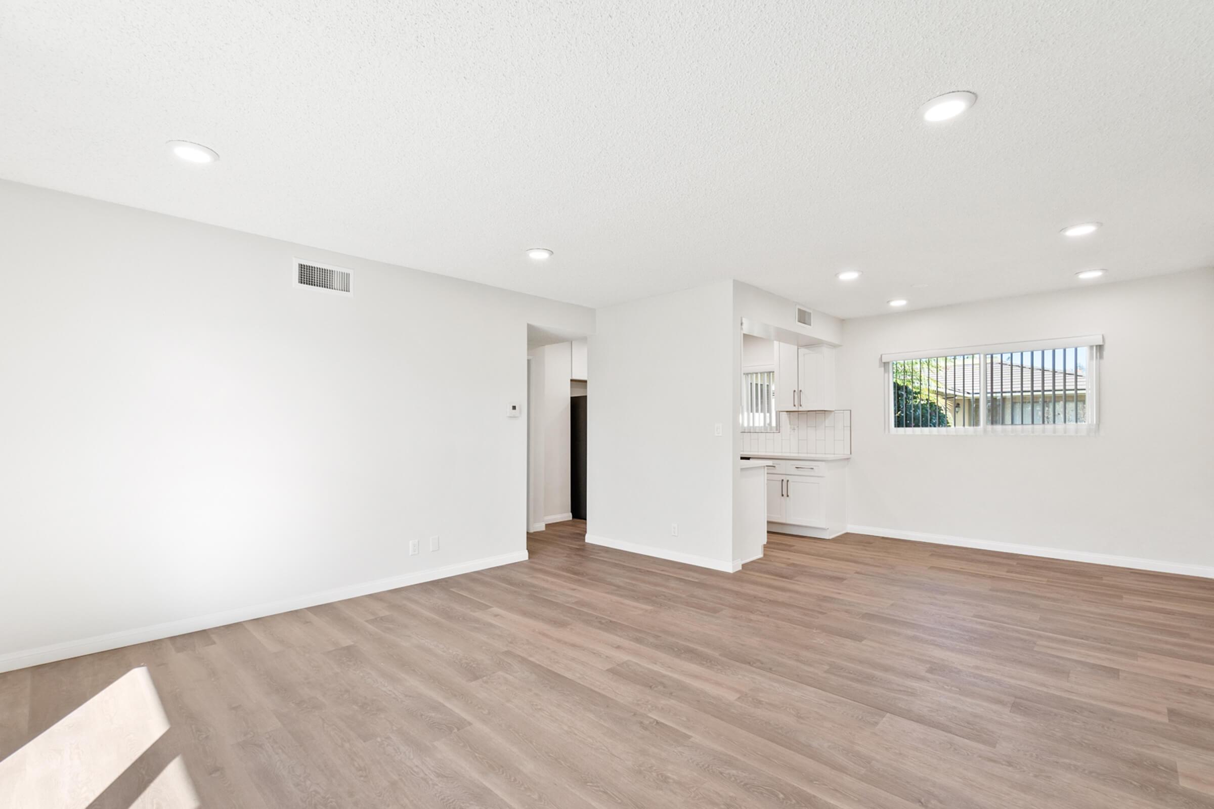 a room with a wooden floor