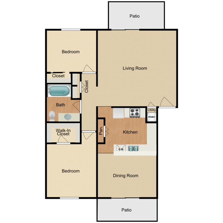 Floor plan image of Plan 2