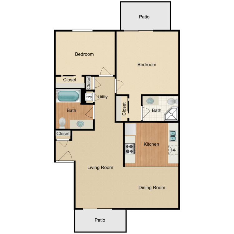 Floor plan image of Plan 3