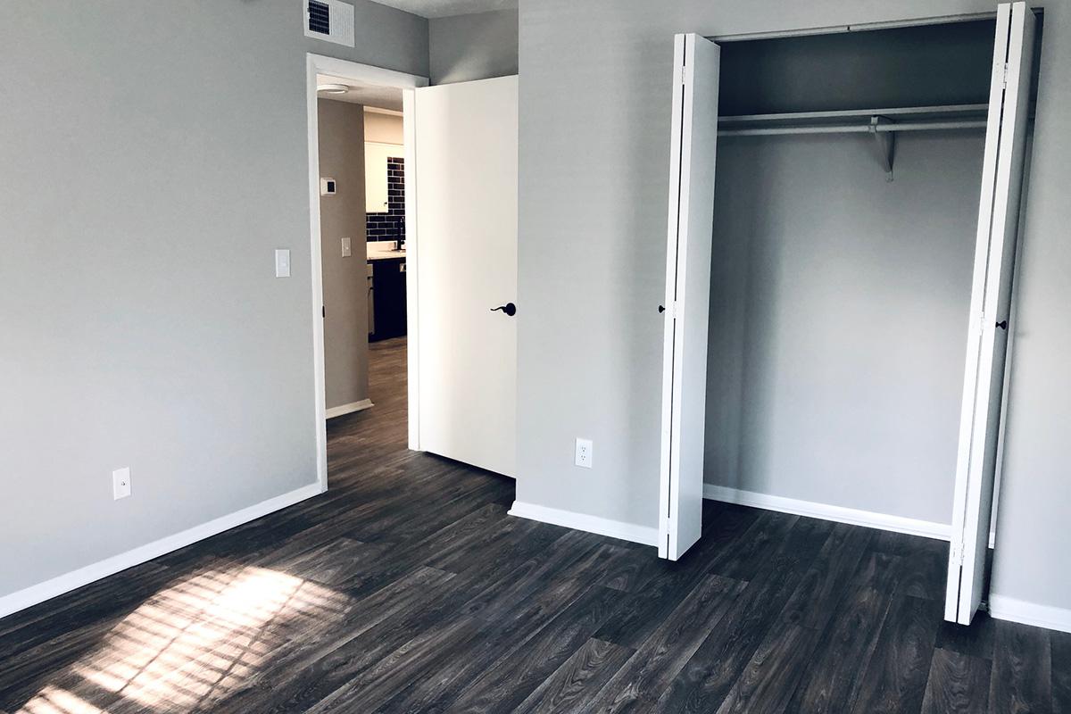 The Roosevelt Apartment Homes have ample space with walk-in closets