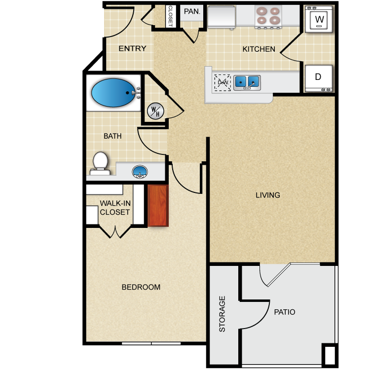 Floor plan image of Aston