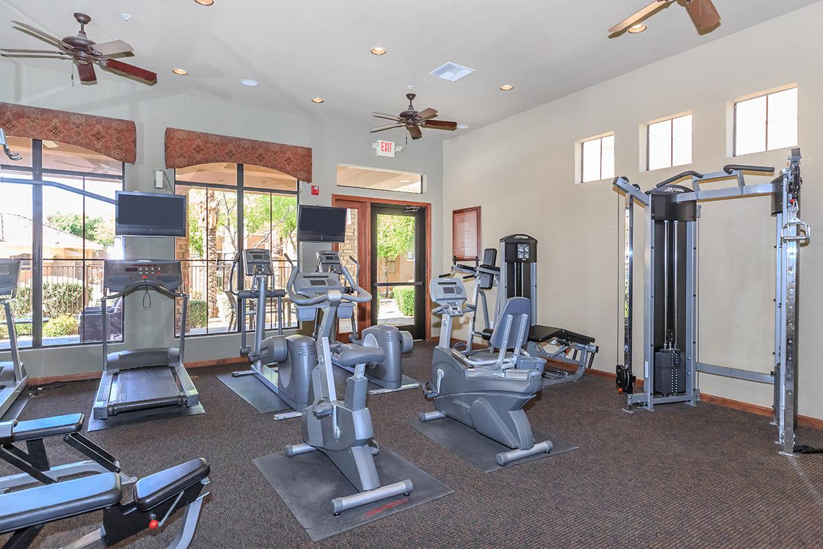 24-Hour State-of-the-Art Fitness Center at The Paseo Apartments in Goodyear, Arizona