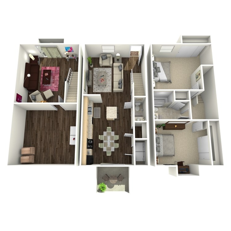 Floor plan image of Primrose Townhome