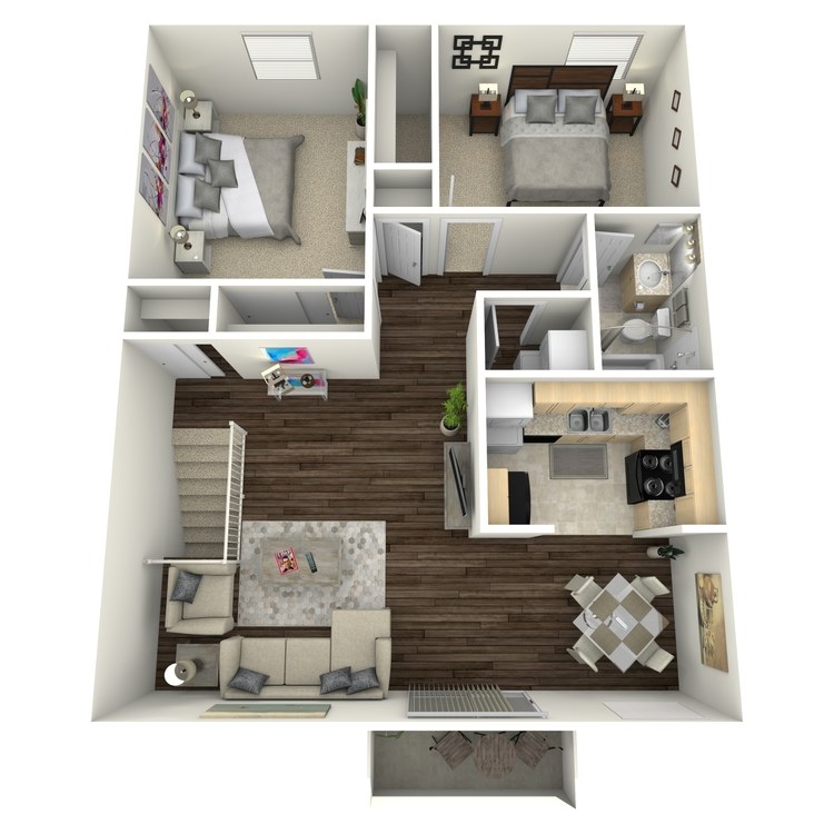 Floor plan image of Blue Bonnet II