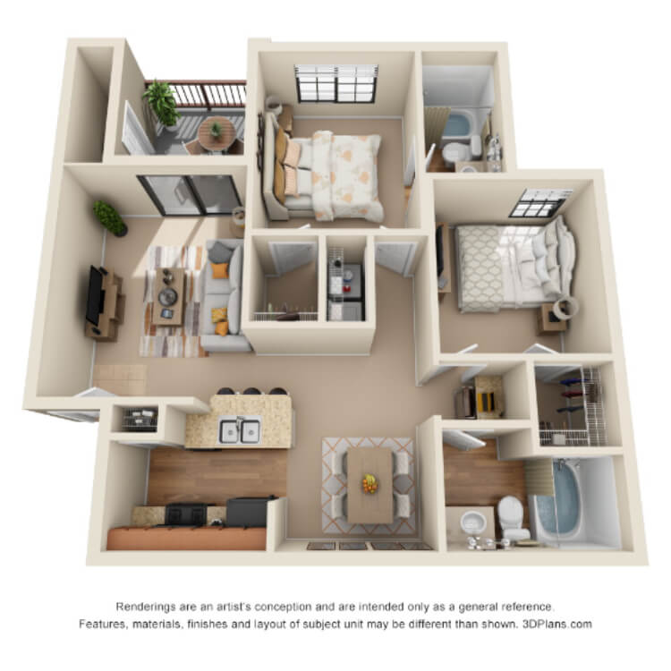 Floor plan image of The Casablanca