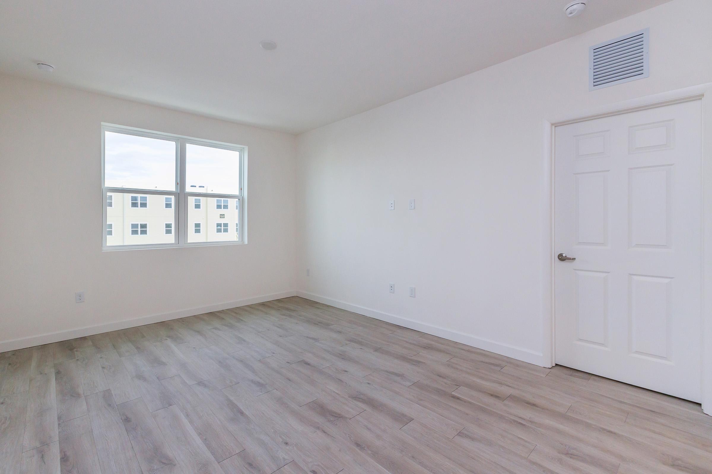 a room with a wooden floor