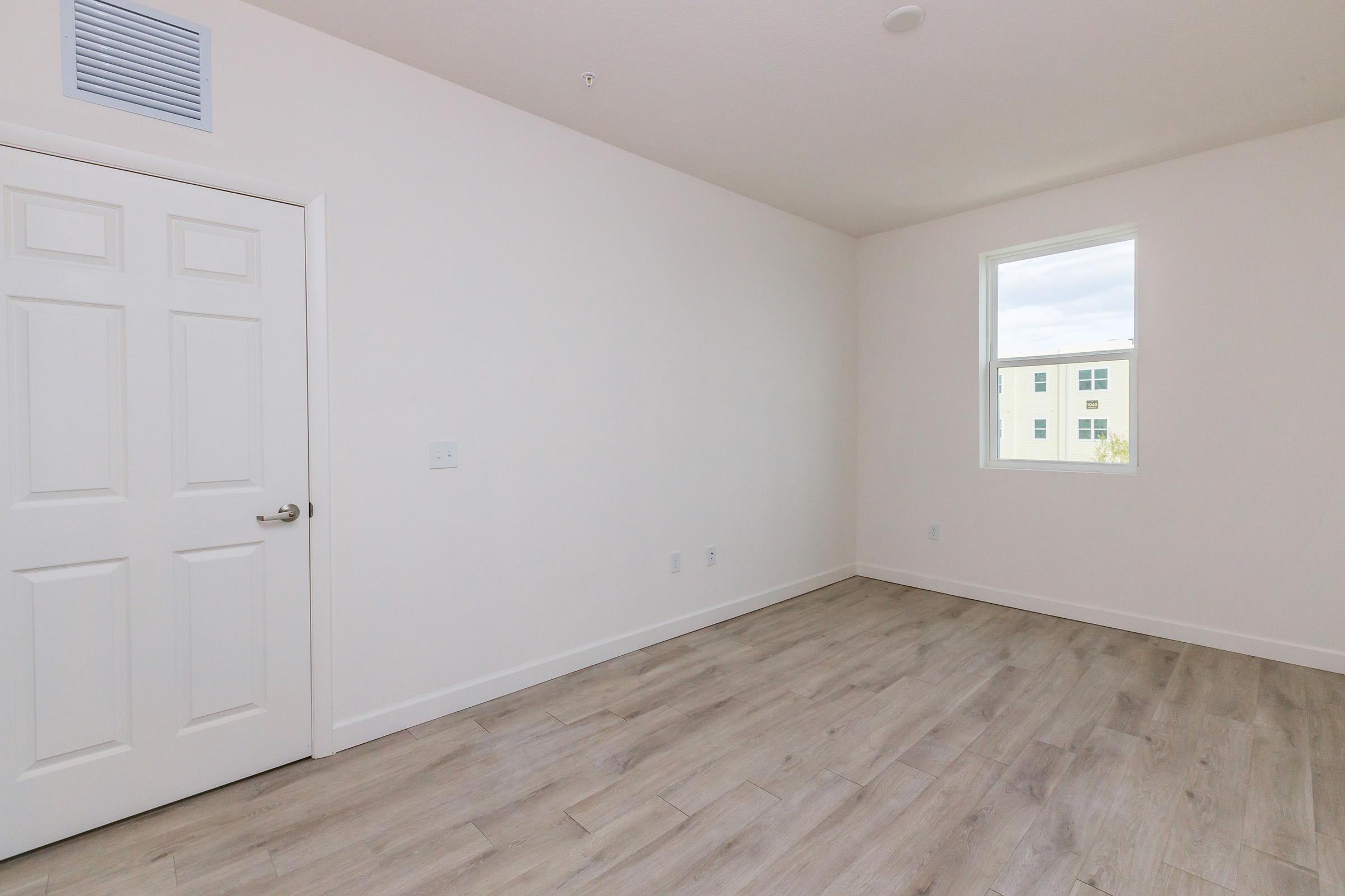 a room with a wooden floor