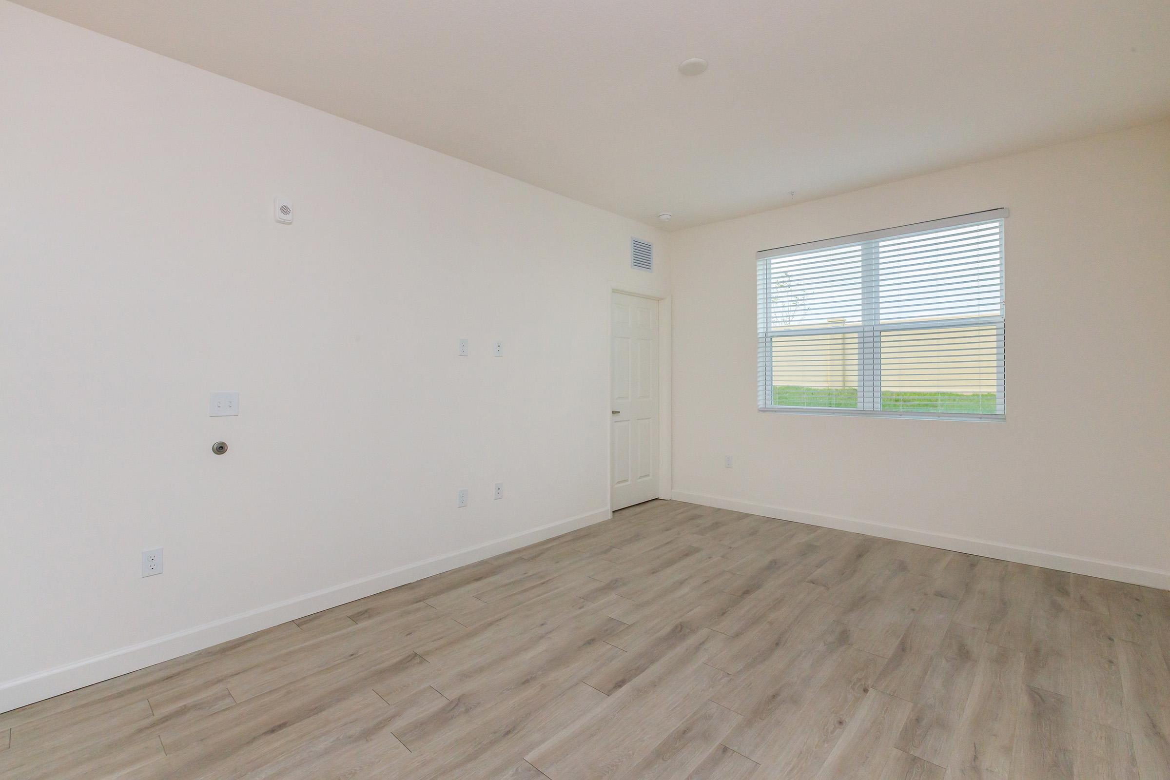 a room with a wooden floor