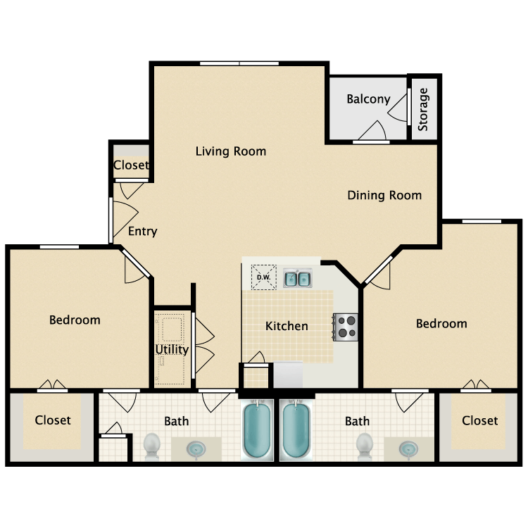Floor plan image of B1