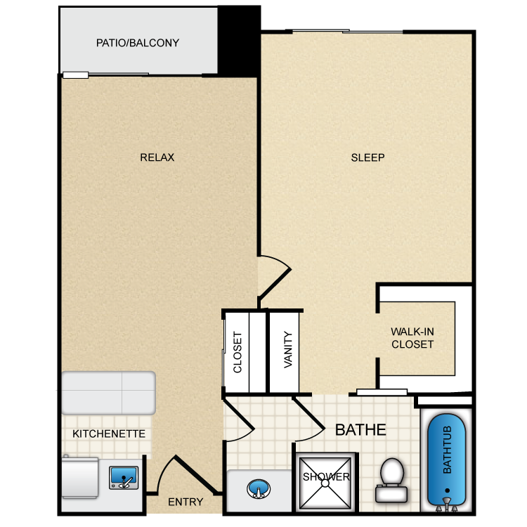 Floor plan image of St. Moritz