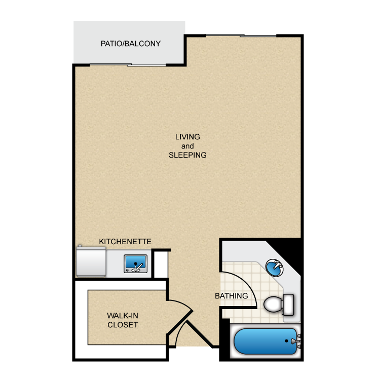 Floor plan image of The Monte Carlo