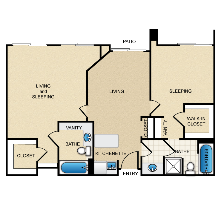 Floor plan image of The Versailles