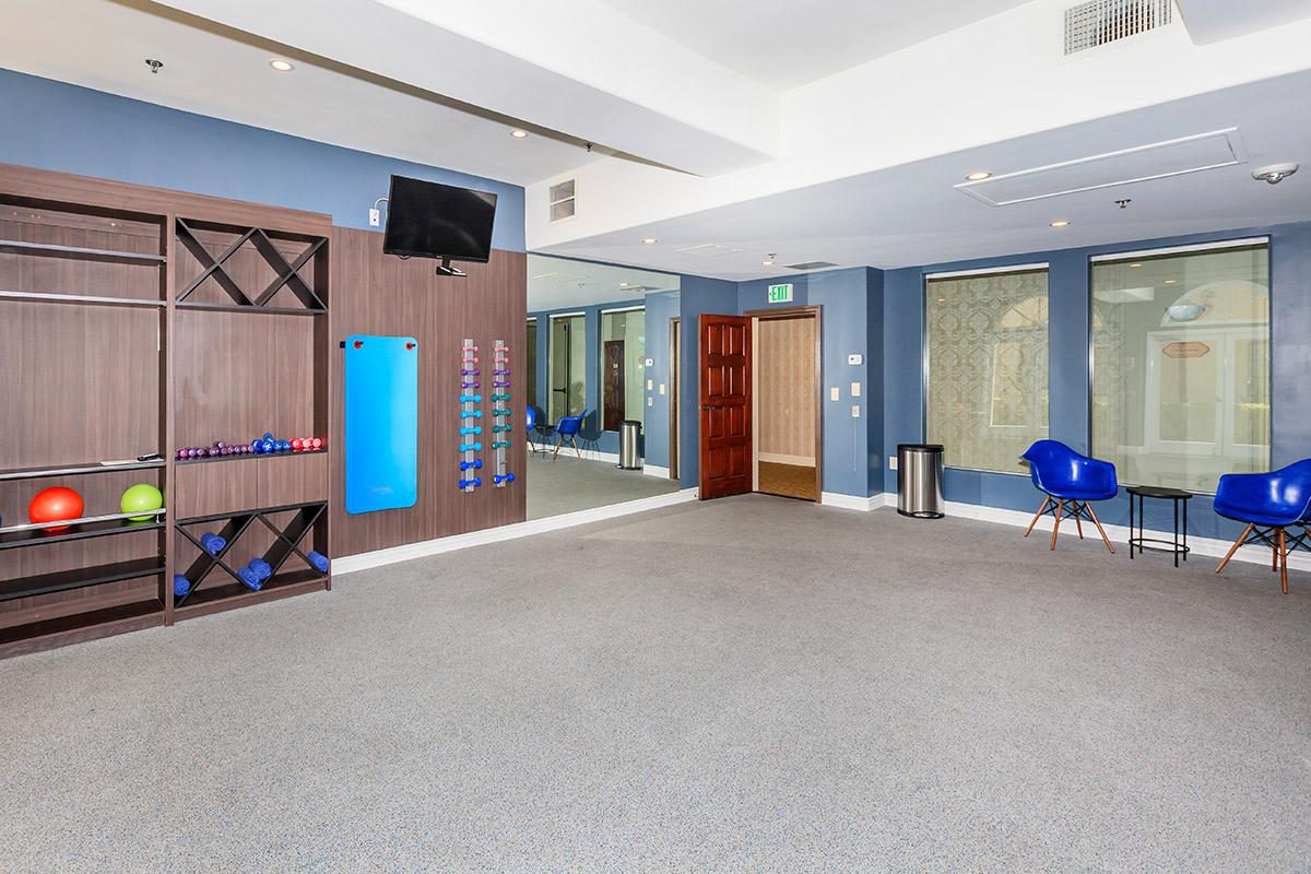 the inside of a building