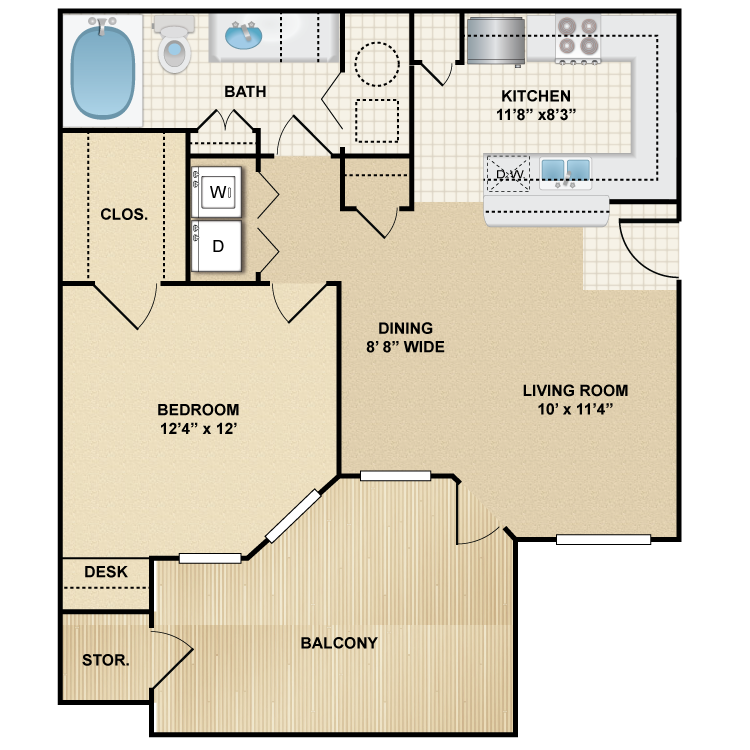 Floor plan image of Chelsea
