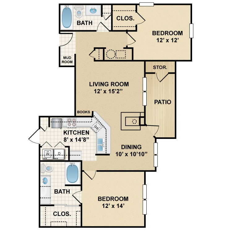 Floor plan image of Windsor